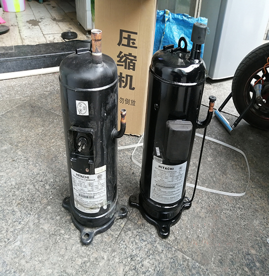 岳阳楼中央空调压缩机的更换维修