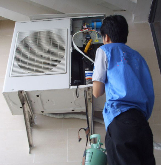 岳阳楼空调开机无反应维修